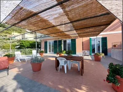 Patio o area all'aperto di Quinto Canto Moneglia