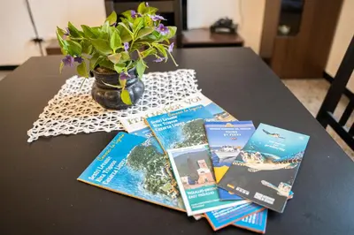 Planimetria di 007 - Casa Marina fronte mare tra borgo e spiaggia