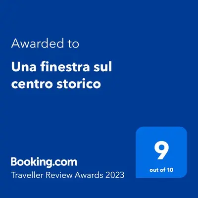 Certificato, attestato, insegna o altro documento esposto da Una finestra sul centro storico