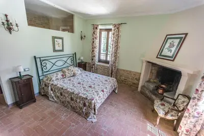 Letto o letti in una camera di Villa Ca de Poi - Tabiano Castle Country Villas