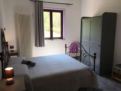 Letto o letti in una camera di Agriturismo Cà di Matt