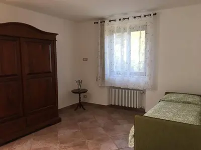 Letto o letti in una camera di Agriturismo Cà di Matt