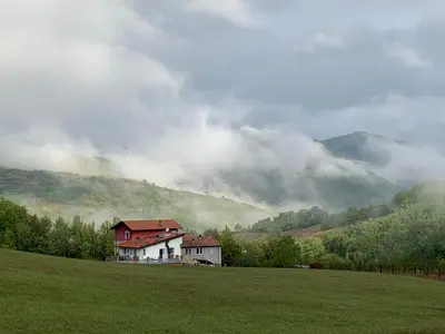 Paesaggio naturale nelle vicinanze dell'agriturismo