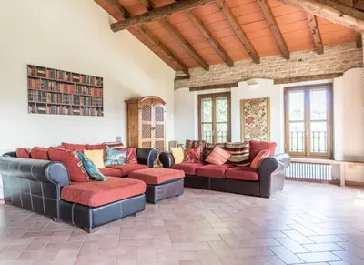 Area soggiorno di Villa Manganina - Tabiano Castle Country Villas