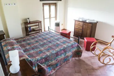 Letto o letti in una camera di Villa Manganina - Tabiano Castle Country Villas