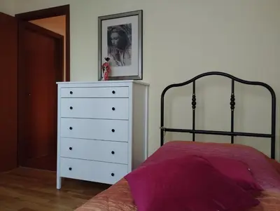 Letto o letti in una camera di Civico 51Appartamento a Sassuolo