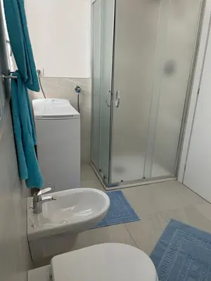 Bagno di Un balcone sul centro storico