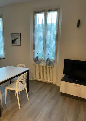 TV o dispositivi per l'intrattenimento presso Un balcone sul centro storico
