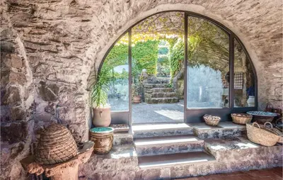 Area soggiorno di Casa Il Gumo