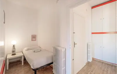 Letto o letti in una camera di Villa Valentini