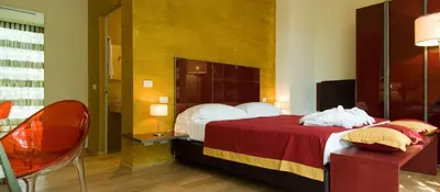 Letto o letti in una camera di Le Notti in Villa