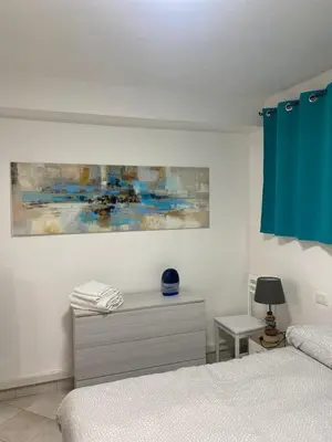 Letto o letti in una camera di senza pensieri al fiume