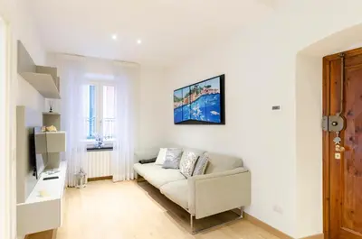 TV o dispositivi per l'intrattenimento presso Appartamento di design