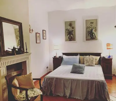 Letto o letti in una camera di Agriturismo i Gessi