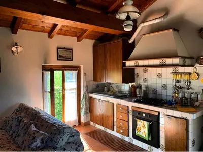 Cucina o angolo cottura di Agriturismo i Gessi