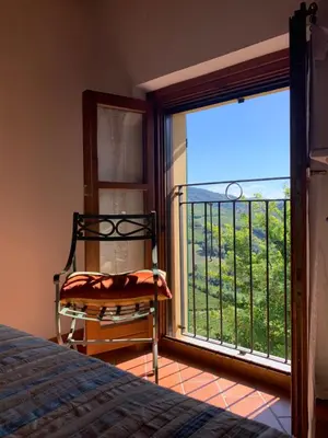 Letto o letti in una camera di Agriturismo i Gessi