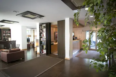 Hall o reception di Hotel Touring