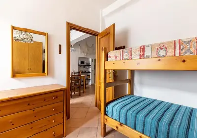 Letto o letti in una camera di La casa di nonno Frey