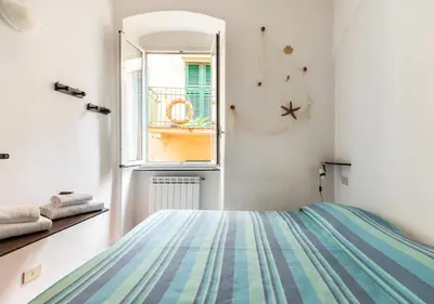 Letto o letti in una camera di La casa di nonno Frey
