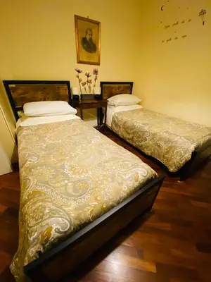 Letto o letti in una camera di La Casa di Amici Miei