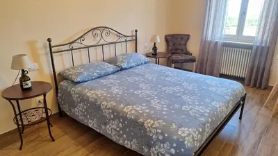 Letto o letti in una camera di la Mafalda in Oltrepo