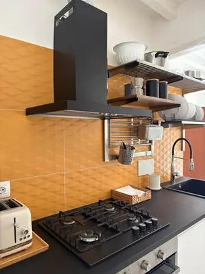 Cucina o angolo cottura di Terrazza Montegrappa