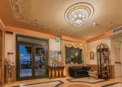 Hall o reception di Grande Albergo