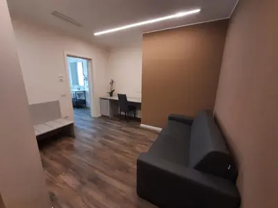 Area soggiorno di STOP&GO Suites and Apartments