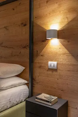 Letto o letti in una camera di Hotel Borgo Impero