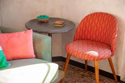 Area soggiorno di Alida House Top Floor