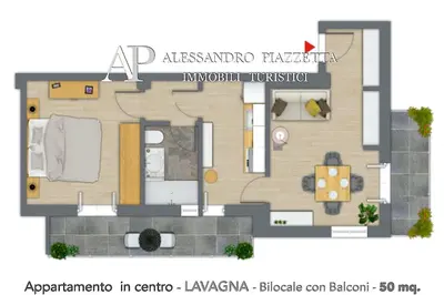 Planimetria di Casa Biltu