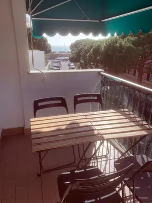 Balcone o terrazza di Casa Bianca 4 - confortevole in centro a Moneglia