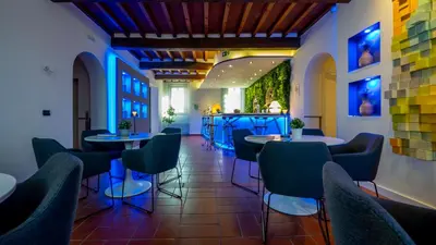 Area soggiorno di Confidence Hotel Ligabue