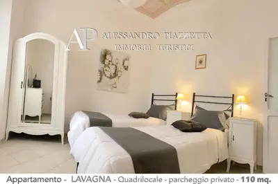 Letto o letti in una camera di Casa CEO