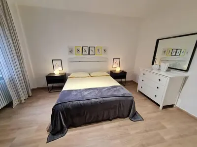 Letto o letti in una camera di aria di mare