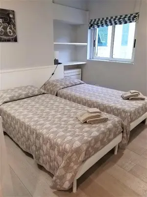 Letto o letti in una camera di La Casa di Tommy