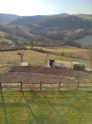 Paesaggio naturale nelle vicinanze del bed & breakfast