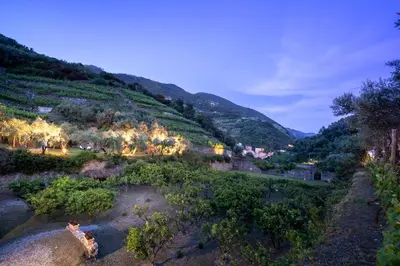 Paesaggio naturale nelle vicinanze dell'agriturismo