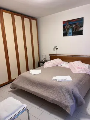 Letto o letti in una camera di Agriturismo Buranco