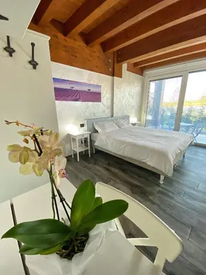 Letto o letti in una camera di Agriturismo Albana