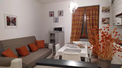 Area soggiorno di La Casa Dell'Arco