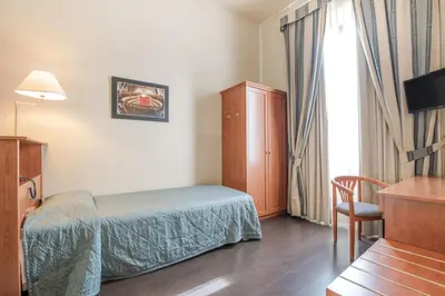 TV o dispositivi per l'intrattenimento presso Hotel Impero
