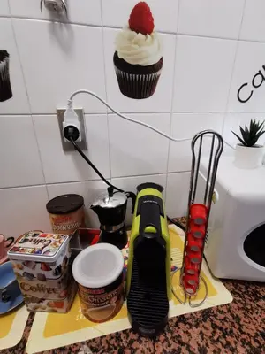 Set per la preparazione di tè e caffè presso La Casa di Jennifer