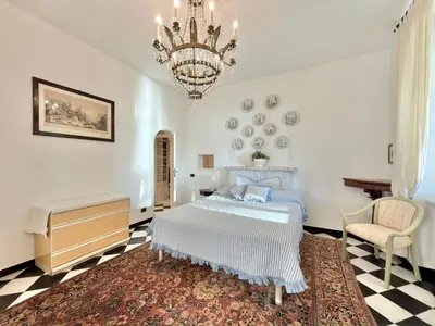 Letto o letti in una camera di VILLA NORMA