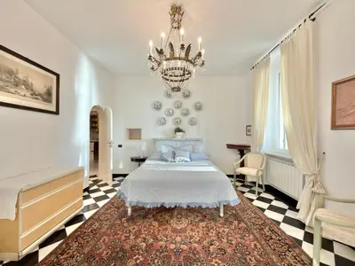 Letto o letti in una camera di VILLA NORMA