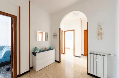 Letto o letti in una camera di JOIVY Family Flat Terrace & Parking near Beach