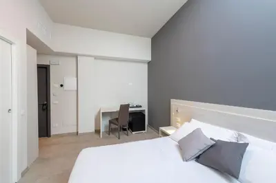 Letto o letti in una camera di Hotel Vecchio Casello
