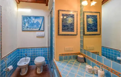 Bagno di Pet Friendly Home In Cogorno With Wifi
