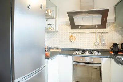 Cucina o angolo cottura di 031 - Casa Armonia Vista MARE Sestri Levante, Pace Natura