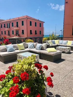 Area soggiorno di Hotel Doria